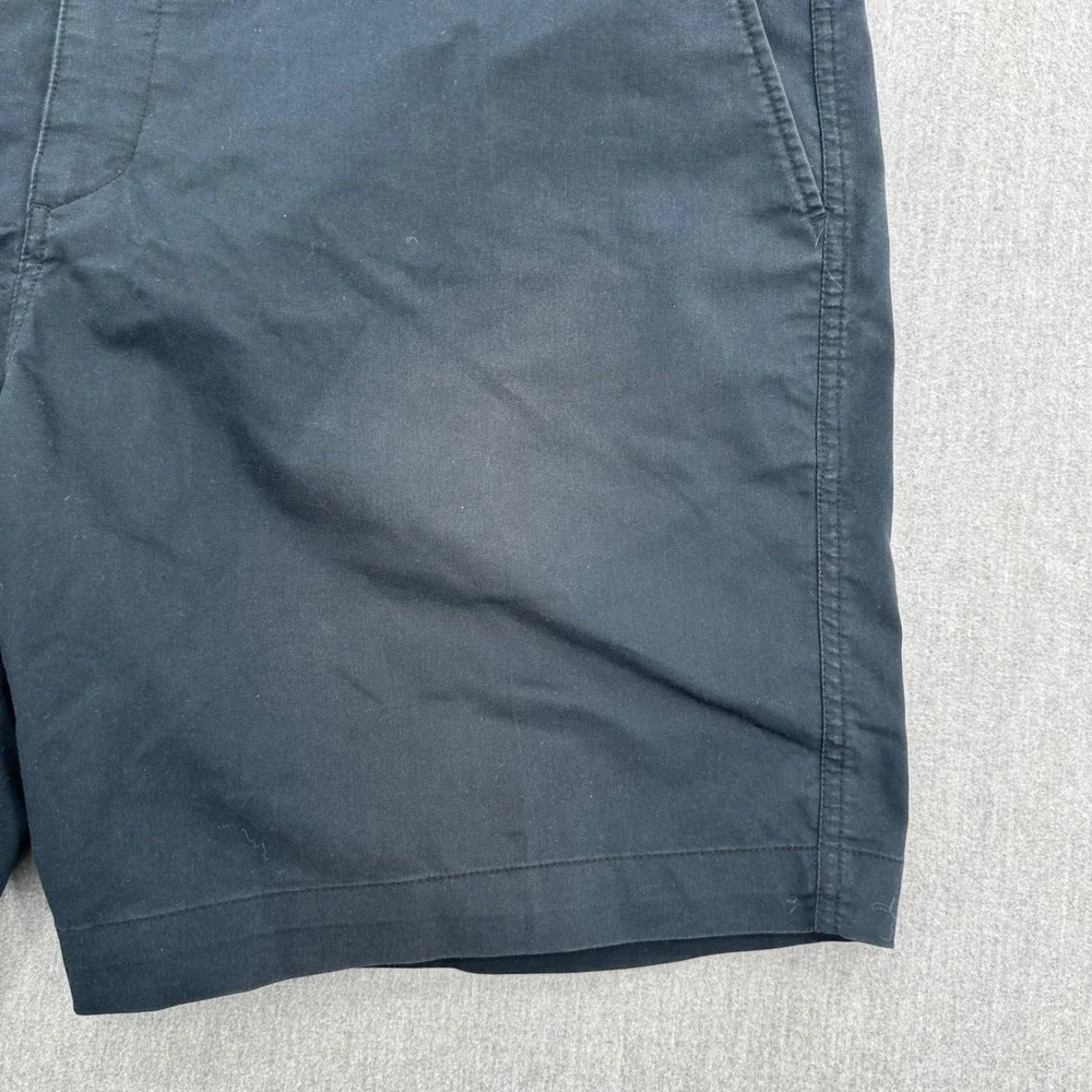 Nike Golf Shorts Mens 40 Black Dri-Fit Standard Fit Golf Chino Performance